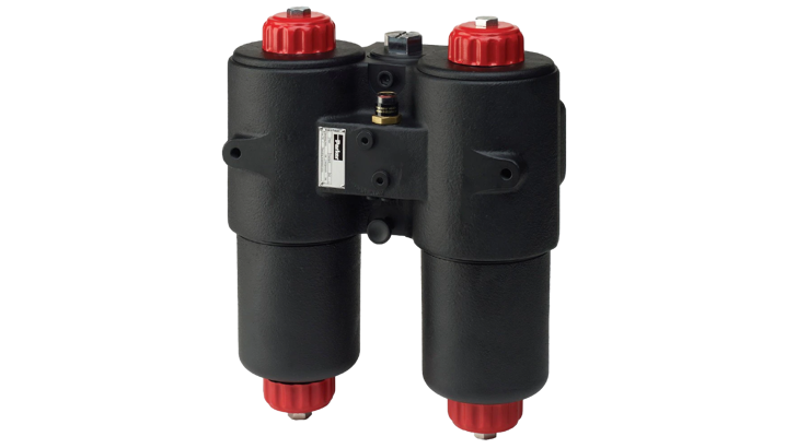 DF40 Series Parker Medium Pressure In Line Duplex Filter Overview