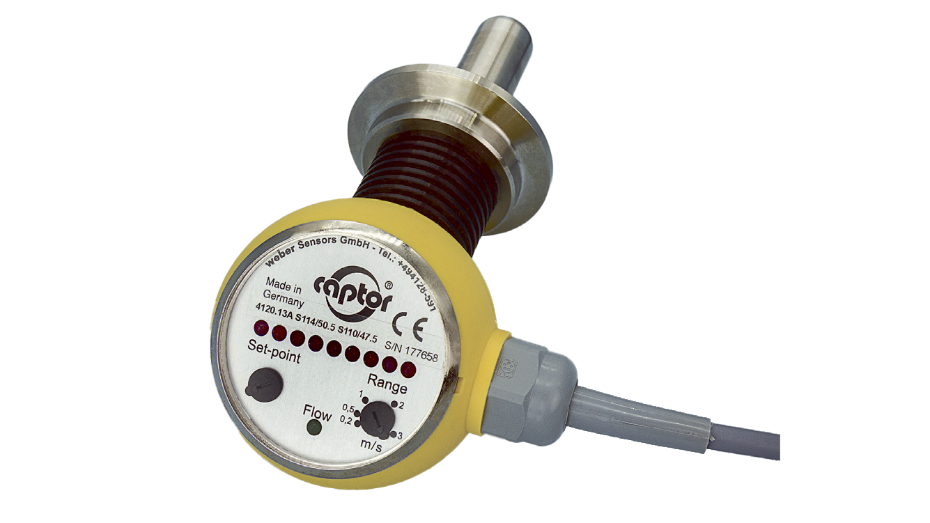 Flow Captor 4120.1x TriClamp Flow Switch Insertion type