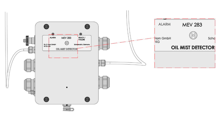 MEV283 Oli Mist Detector