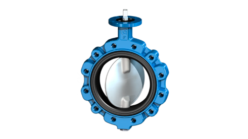 C117911 VAT 20046-pa14-1001 Air-operated Butterfly Vacuum Valve W/ Nw200 Flanges for sale online 