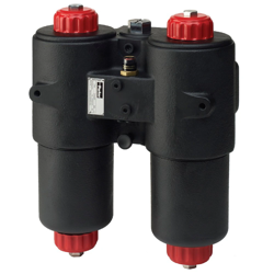 DF40 Series Parker Medium Pressure In Line Duplex Filter