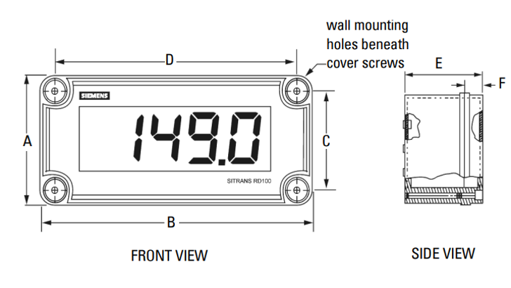 RD100 Dimensions Siemens 1024 16X9