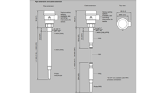 LCS100 Diemensions Extension Siemens 1024 16X9