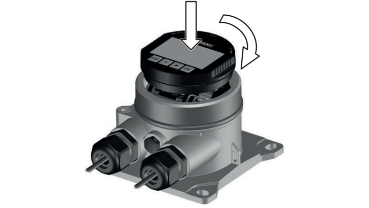 RD150 Mounting Display Siemens 1024 16X9