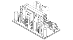 Offshore Desalinators Parker Watermakers Drawing