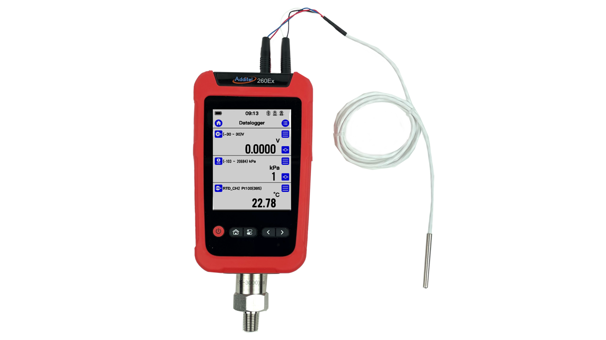 Insatech Additel ADT260EX+PT100 16 9