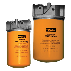 Maxiflow Series Parker Low Pressure In Line Spin On Filter