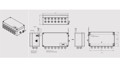 Sensor Box Drawing Bearing HORN 1024 16X9