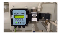 Brannstrom BilgMon 488 installed on a ship