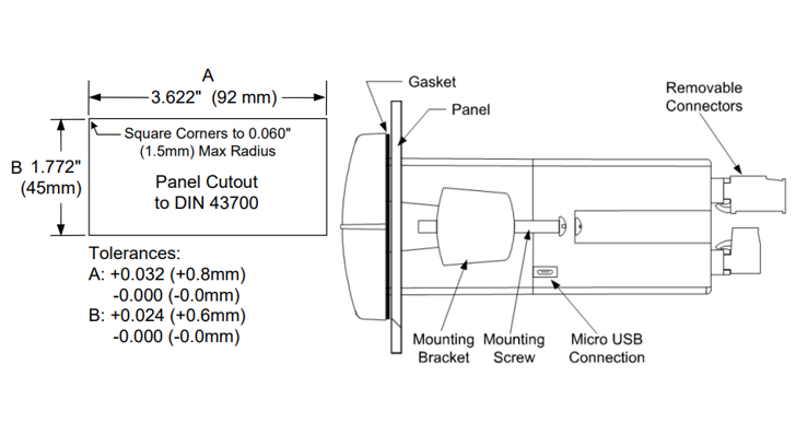 RD300 Mounting Siemens 1024 16X9