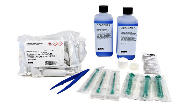 Insatech Parker Water In Oil Reagent Pack FG K2 101 KW 16 9