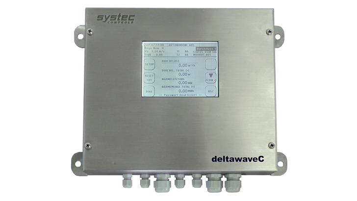 Insatech Systec Deltawavec F Clamp On Flowmeter Stationary 16 9