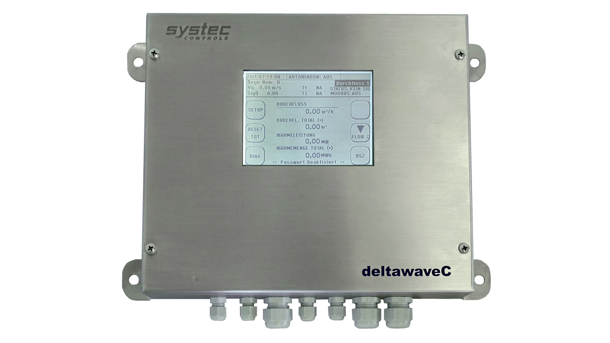 Insatech Systec Deltawavec F Clamp On Flowmeter Stationary 16 9