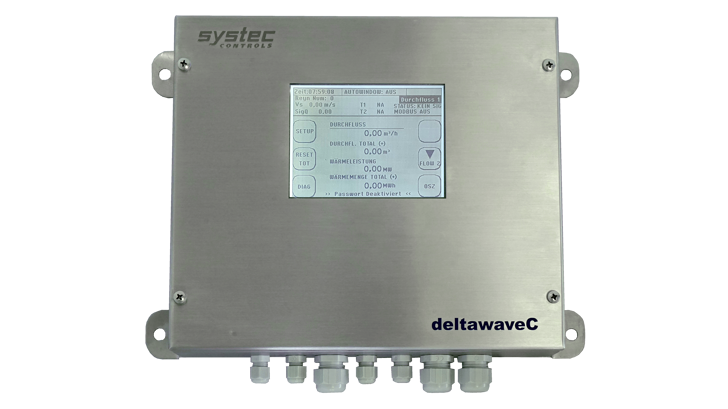 Insatech Systec Deltawavec F Clamp On Flowmeter Stationary 16 9