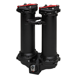DF65 Series Parker Low Pressure In Line Duplex Filter