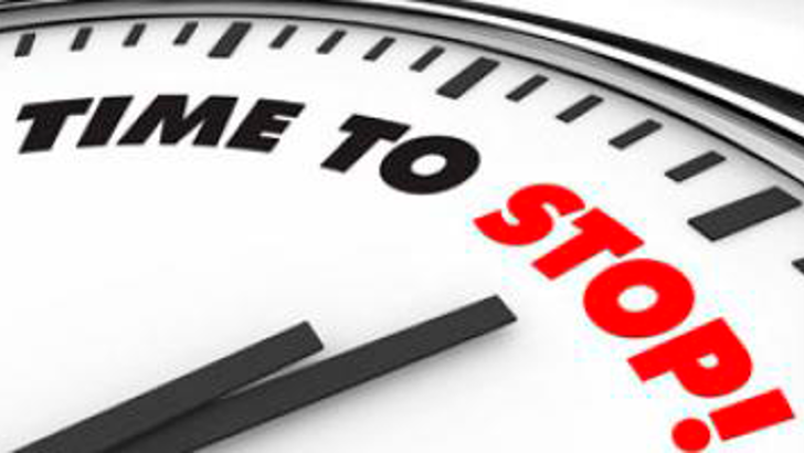 Time To Stop Picture