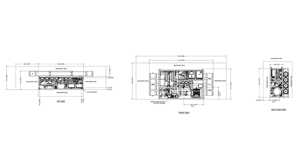 North Sea Series Watermakers Parker Drawing