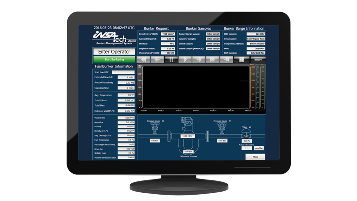 Insatech Bunker Management System Bunker Operation On PC Screen 16 9