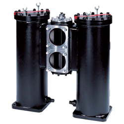 DF2070 Parker Low Pressure In Line Duplex Filter 1