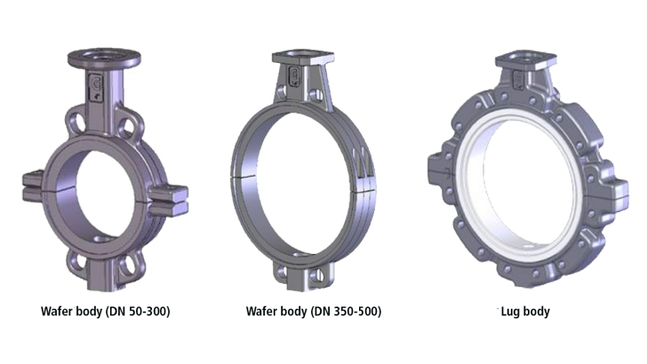 169 Wafer And Lug Body Butterfly Tt