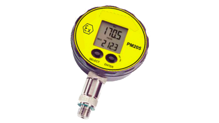 IKM Digital Pressure Gauges PM205 Ex 16X9
